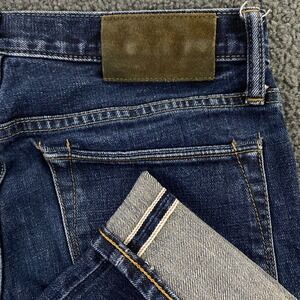 Todd Snyder Selvedge Jeans FITS Mens 30x32 Slim Straight Japan Denim Blue
